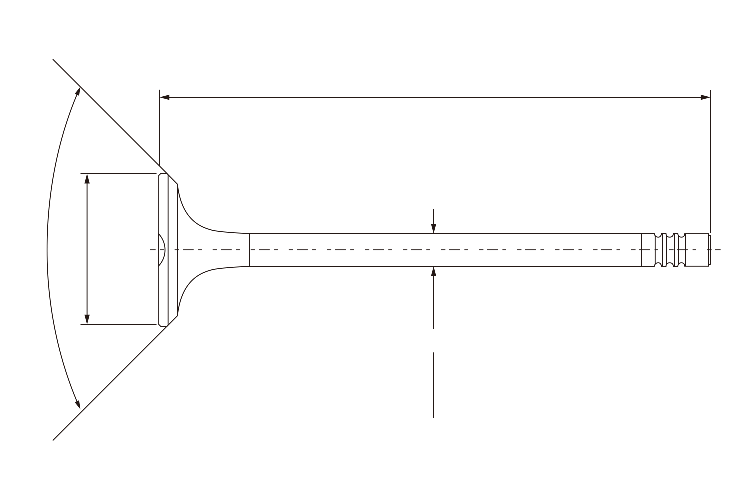 Engine Valve Dimension Scope